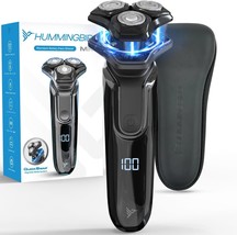 Hummingbird Premium Rotary Electric Face Shaver with Magnetic Blade System - $49.49