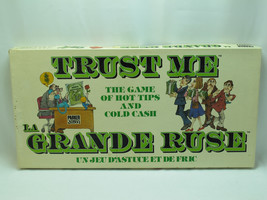 Trust Me 1981 Board Game Parker Brothers 100% Complete Bilingual Excellent - £20.13 GBP