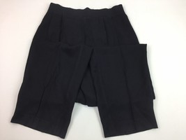 John Roberts Women&#39;s Black Pants Size 10 Zipper Office Work Slacks Business - £27.64 GBP