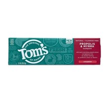 Propolis &amp; Myrrh Toothpaste, Fluoride-Free, Cinnamint, 5.5 oz (155.9 g) [#B20] - £3.99 GBP