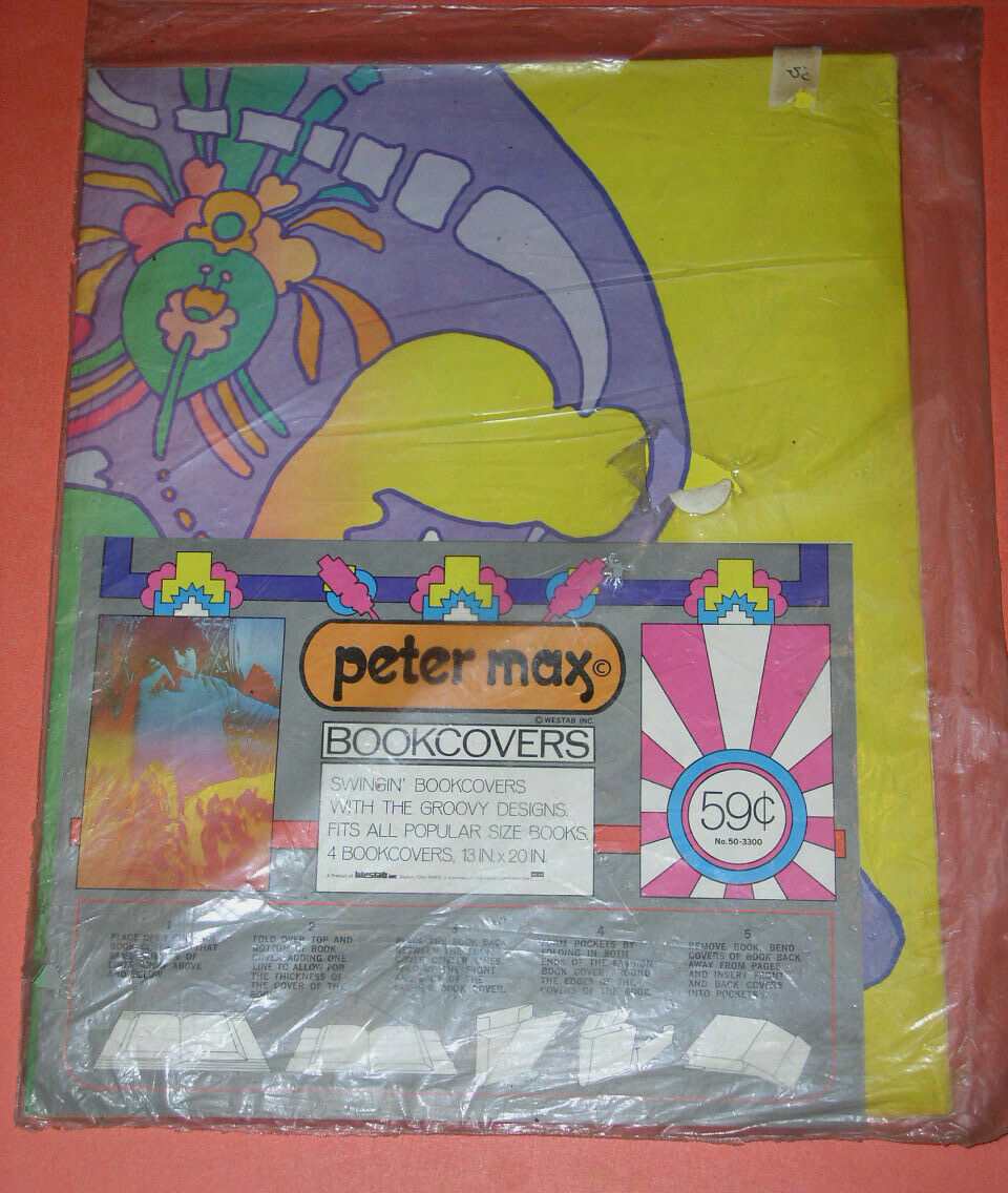 Peter Max Book Covers Vintage - $164.99
