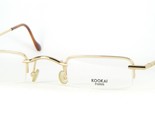 Kookai Paris BANGO 1 K016 Or Lunettes Monture 45-27-147mm France - $160.55 CAD