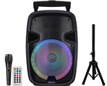 Supersonic IQ Sound IQ-5715DJBT 5-inch Portable Bluetooth Speaker with T... - $202.01