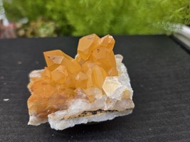 Tangerine Quartz Specimen Natural Crystals Cluster (TN17) - $19.79