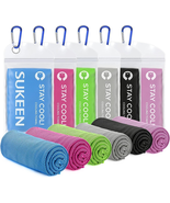 Cooling Towel (40&quot;X12&quot;), Ice Towel Sets,Soft Breathable Chilly Towel,Mic... - $26.78