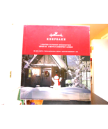 Hallmark "Louie D Lightly Snowtop Lodge" Lighted 36" Outdoor Decor 80 LEDS NEW - $59.35