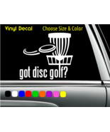 Got Disc Golf Basket Decal Laptop Car Window Sticker CHOOSE SIZE COLOR - €2,76 EUR+