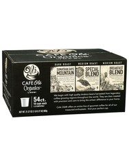 Cafe ole  HEB Organic Coffee Pod K-Cups Breakfast/ Mountain/ Special 108ct - $118.77