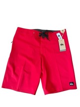 Quiksilver Men&#39;s SURFSILK Kaimana 20 Highline Boardshort Swim Trunk RED ... - $24.75
