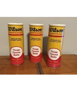 New VTG Sealed VHTF Wilson Championship Optic Yellow SOFT Court Tennis B... - $544.64 MXN