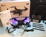 Holy Stone HS110G GPS Drone 1080p FPV Camera Follow Me 2 Batteries and C... - $104.95