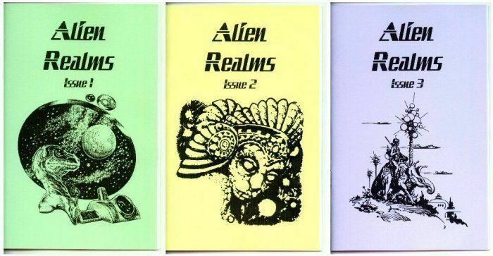 Alien Realms - Issues 1-3 of Classic Traveller RPG Fanzine - $20.00