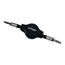 Audiopipe 3.5 to 3.5 Jack Plug 3 Ft Retractable - $31.74 CAD
