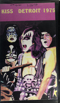 Kiss Detroit (Vhs 1975)Very Rare Tape-TESTED-VINTAGE COLLECTIBLE-SHIPS N 24 Hour - £310.36 GBP