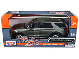 2022 Ford Explorer XLT Gray Timeless Legends 1 24 Diecast - €35,09 EUR