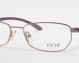 Exte EX8903 Argento / Lilla/Viola Raro Montatura Occhiali 50-15-140 Ital... - $76.44