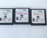 Lot of 3 Nintendo Imagine Babyz Party Planner Fashion Stylist DS Video G... - $14.30