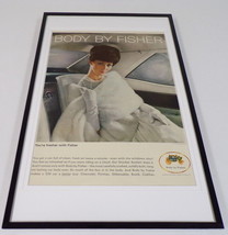 1963 GM Body by Fisher Framed 11x17 ORIGINAL Vintage Advertising Poster - $69.29