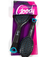 Goody All Purpose 9" Oval Styling Cushion Brush & 7" Purse Brush Combo #11183 - £9.57 GBP