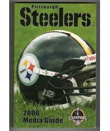 2006 Pittsburgh Steelers Media Guide Santonio Holmes Rookie Season Last ... - £11.66 GBP