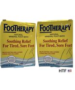 (2) Footherapy Mineral Foot Bath 3 Packets Queen Helene 1 Oz Each - New - $1,102.37 MXN