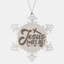 Motivational Christian Stainless Steel Bracelet, Jesus Loves Me!, Inspir... - £19.54 GBP