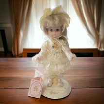 Effanbee Doll Jennifer Lil Innocents Vintage 1988 With Tags Blonde Hair Blue Eye - $29.69