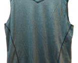 MSX Michael Strahan XL athletic sleeveless tank t shirt green reflective... - $9.89