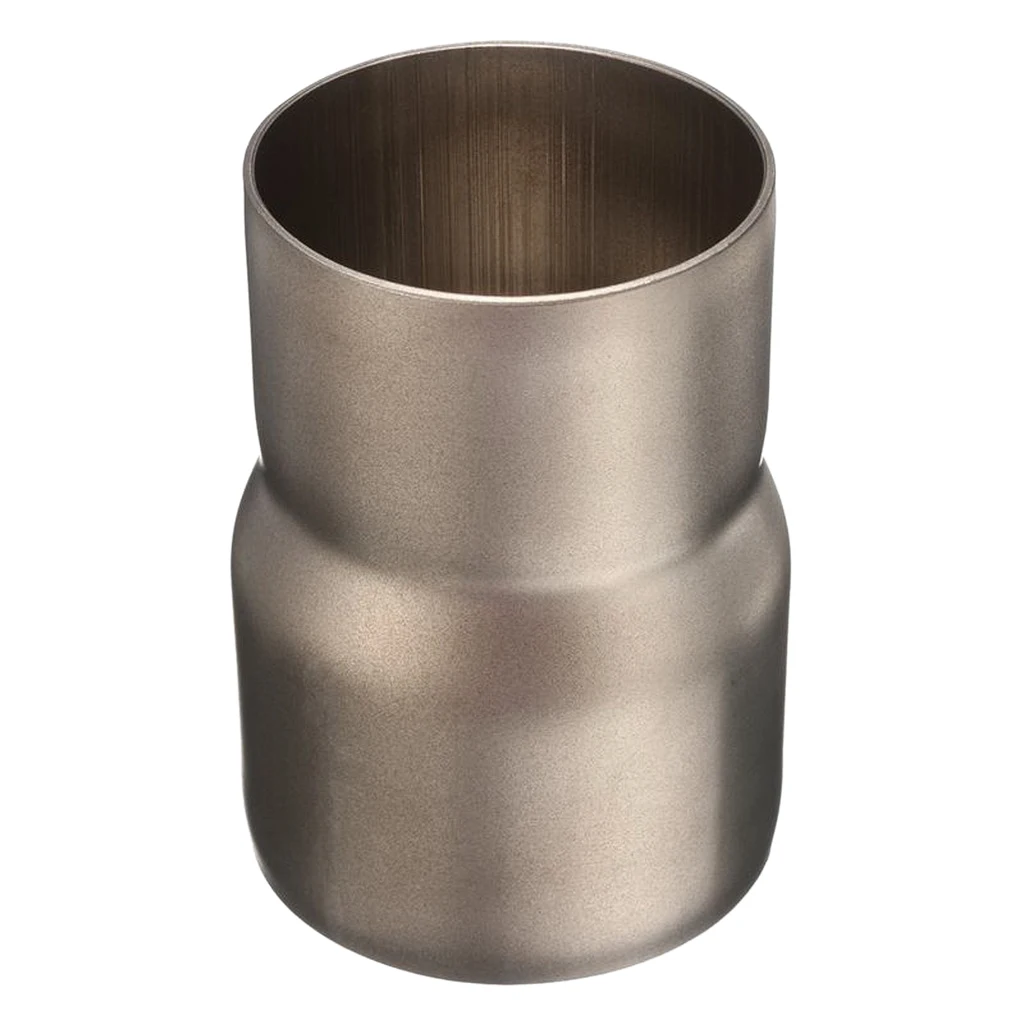 Mild Steel Motorcycle Exhaust Reducer Connector Pipe Tube 60mm to 51mm - £14.64 GBP
