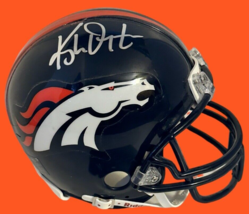 Kyle Orton Autographed Signed Denver Broncos Riddell Mini Helmet W Coa - £93.08 GBP