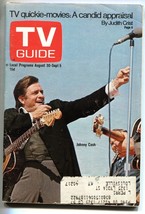 TV Guide 8/30/1969-Johnny Cash-magazine-Kentucky - £37.63 GBP