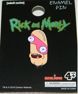 Rick and Morty Animated TV Series Noob Noob Face Metal Enamel Pin NEW UN... - £7.76 GBP