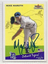 Mike Maroth Signed Autographed Card 2002 Fleer Tradition Update - £7.17 GBP