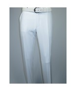 Men's MONO Turkey Slacks Wool Blend Plain Front Slim Fit 2534-10 White - €60,59 EUR Men's MONO Turkey Slacks Wool Blend Plain Front Slim Fit 2534-10 White - €60,59 EUR