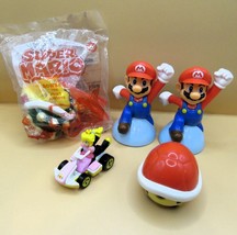 Nintendo Super Mario Toys: Hot Wheel Happy Meal Princess Peach Koopa Bowser - £7.91 GBP