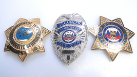 3 Badges Special Security Enforcement Officer &amp; Protective Services Lot - £107.91 GBP
