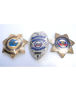 3 Badges Special Security Enforcement Officer &amp; Protective Services Lot - £107.66 GBP