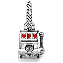 Brighton Feeling Lucky Charm, Silver Finish w/ Enamel, JC0450, New - $18.05