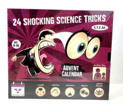 Advent Calendar Shocking Science Tricks Purple Cow  24 Science Tricks STEM New - £39.52 GBP