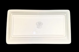 Ceramica JM Italy Hand Painted Rectangular Serving Platter 14.5" x 7.75" Leaf image 5