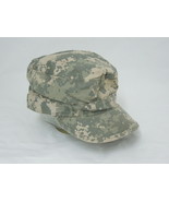 ARMY CAMO PATROL CAP 7 1/4 Large W911QY-05-F-0242 G.I Camouflage Hat   - $14.84