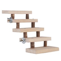 Wooden Pet Staircase Toy: A Fun and Functional Way to Keep Your Pet Active - £10.32 GBP