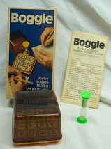 Vintage 1976 Parker Brothers BOGGLE Hidden Word Game 100% COMPLETE 1970&#39;s - $365.18 MXN