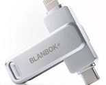 MFi Certified 512GB Flash Drive for iPhone Photo Stick, USB Thumb Drive ... - £29.07 GBP