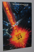 1991 Star Trek Undiscovered Country 39 1/2 by 27 inch movie poster:Mr Spock/Kirk - £19.35 GBP