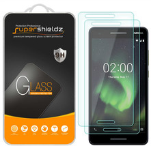 2X Tempered Glass Screen Protector Saver For Nokia 2 V / 2V / 2.1 - £14.15 GBP
