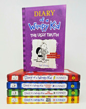 Diary of A Wimpy Kid Series by Jeff Kinney HARDCOVER Collection Set of Books 1-5 - £38.13 GBP