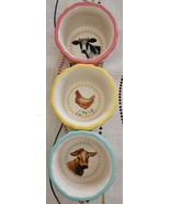 Pioneer Woman Set of Three (3) Gingham Farm Animal Ramekin Cups ~ Stonew... - €25,96 EUR Pioneer Woman Set of Three (3) Gingham Farm Animal Ramekin Cups ~ Stonew... - €25,96 EUR