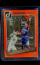 2015-16 Donruss Rebounding Kings #28 Karl Malone HOF Utah Jazz Canvas Card - £1.55 GBP