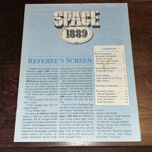 Space 1889 Referee's Screen (1989, Game Designers Workshop GDW. RPG s - $9.75